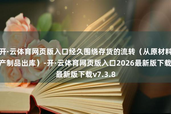 开·云体育网页版入口经久围绕存货的流转(从原材料入库到产制品出库)-开·云体育网页版入口2026最新版下载v7.3.8